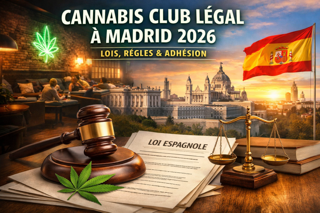 Cannabis Club légal à Madrid cadre légal expliqué 2026 legal cannabis club in madrid