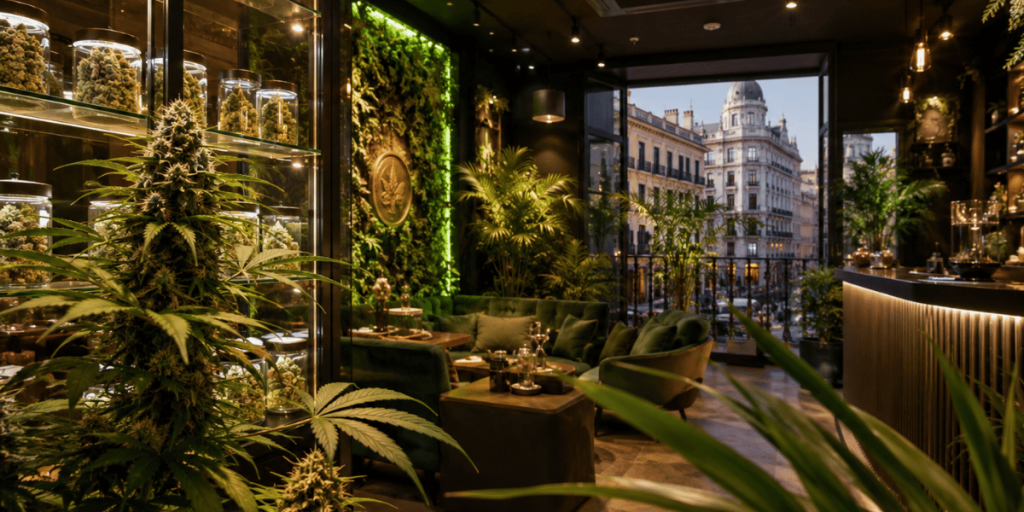 cannabis club Madrid touriste