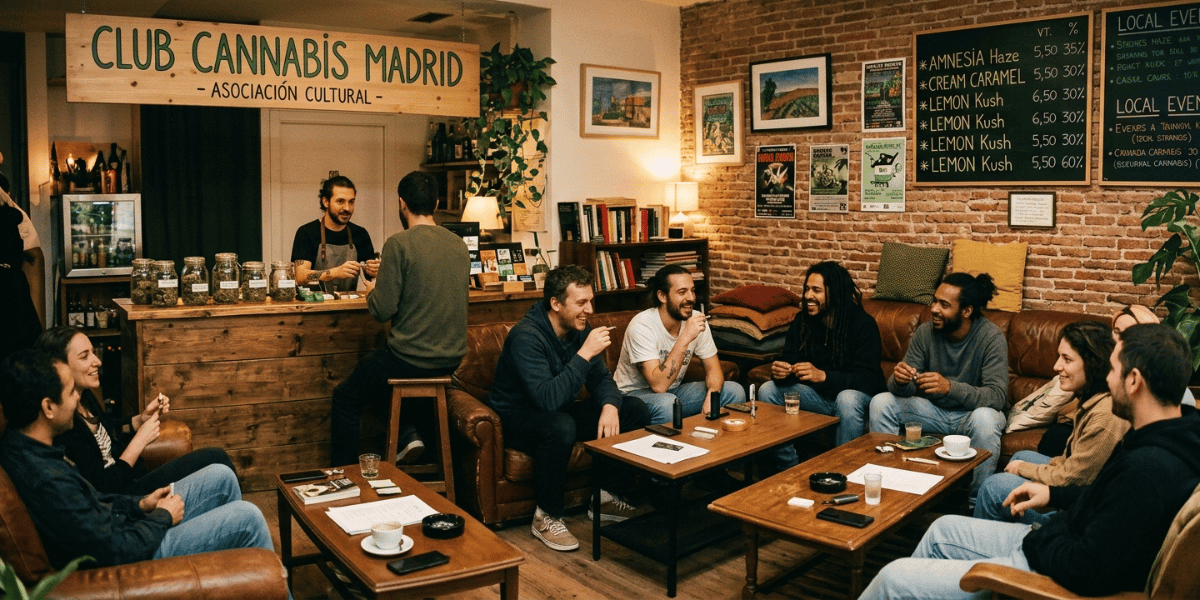 Adhésion directe club cannabis Madrid sans parrainage, procédure simplifiée